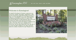 Desktop Screenshot of kensingtonpoa.com